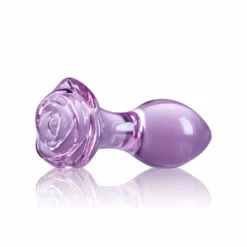 Nsnovelties Plug Anal En Verre Crystal Violet