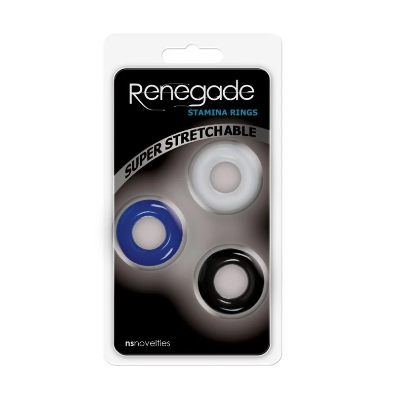 Nsnovelties Lot De 3 Cockrings Renegade Stamina Rings 4 Nsnovelties Lot De 3 Cockrings Renegade Stamina Rings – Image 2