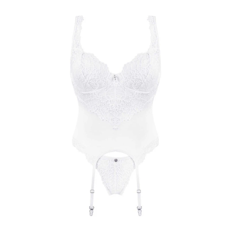 Obsessive Guêpière Amor Blanco Dentelle Blanche 4 Obsessive Guêpière Amor Blanco Dentelle Blanche – Image 2