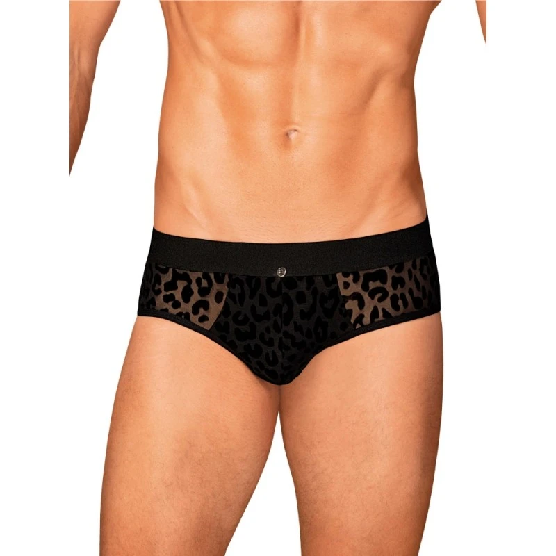 Obsessive Slip Azmeron Léopard Noir 3 Obsessive Slip Azmeron Léopard Noir