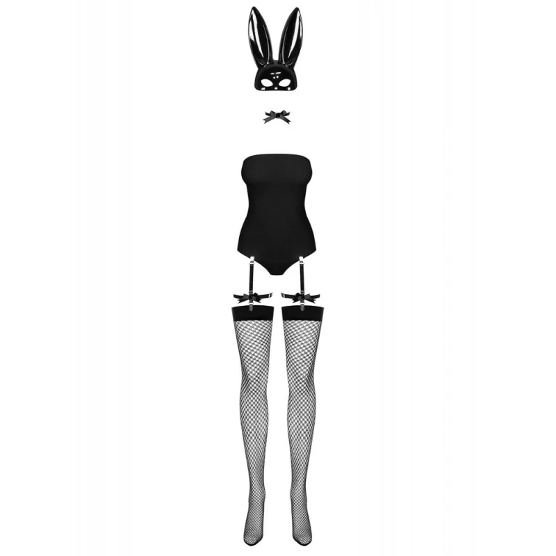 Obsessive Costume Bunny 4 Pièces Noir 4 Obsessive Costume Bunny 4 Pièces Noir – Image 2