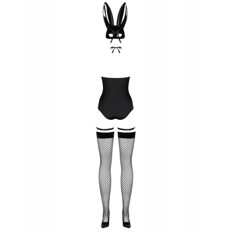 Obsessive Costume Bunny 4 Pièces Noir 6 Obsessive Costume Bunny 4 Pièces Noir – Image 4