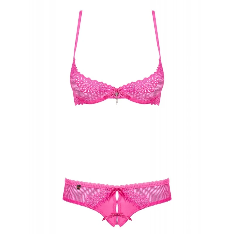 Obsessive Ensemble 2 Pièces Ouvert Alabastra Rose GT 4 Obsessive Ensemble 2 Pièces Ouvert Alabastra Rose GT – Image 2