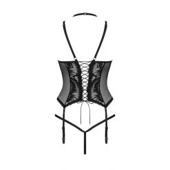 Obsessive Guêpière Alessya Dentelle Noire -SexToys Soldes obsessive guepiere alessya dentelle noire 3