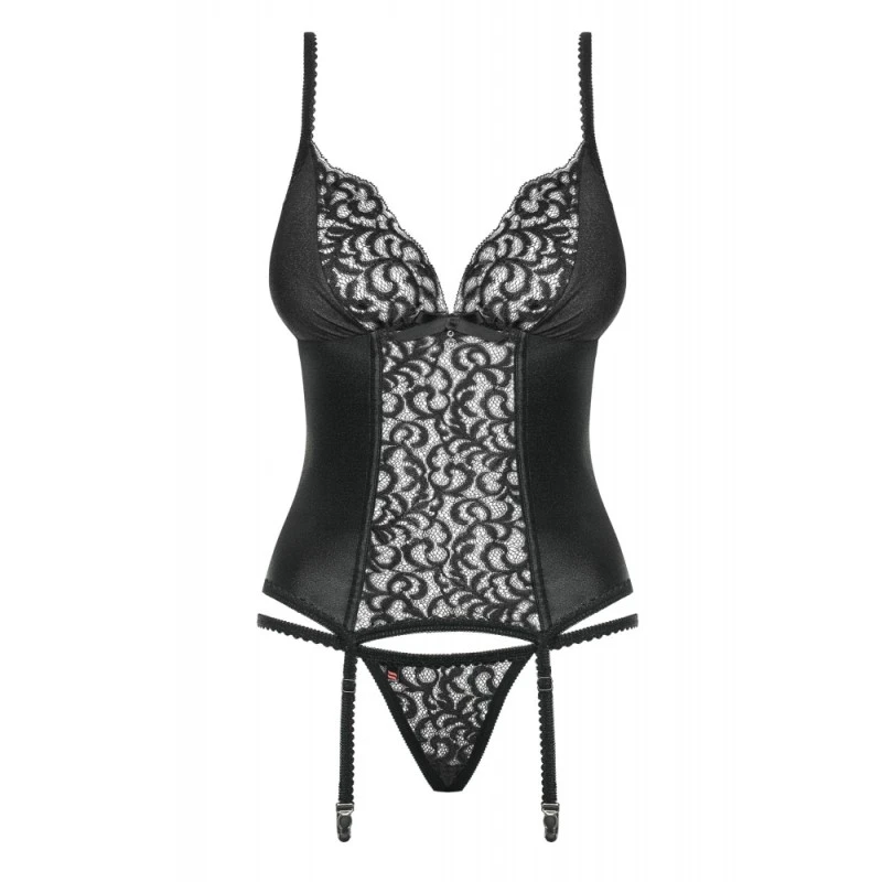 Obsessive Guêpière Laluna Dentelle Noire 4 Obsessive Guêpière Laluna Dentelle Noire – Image 2