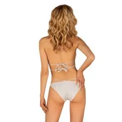 Obsessive Maillot De Bain 2 Pièces Blancossa Blanc Brillant -SexToys Soldes obsessive maillot de bain 2 pieces blancossa blanc 2