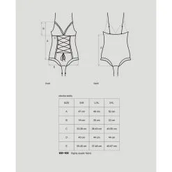 Obsessive Body Ouvert Slevika -SexToys Soldes obsessive slevika body 5