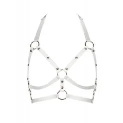 Obsessive Soutien-Gorge & Harnais A759 Blanc -SexToys Soldes obsessive soutien gorge harnais a759 blanc 2