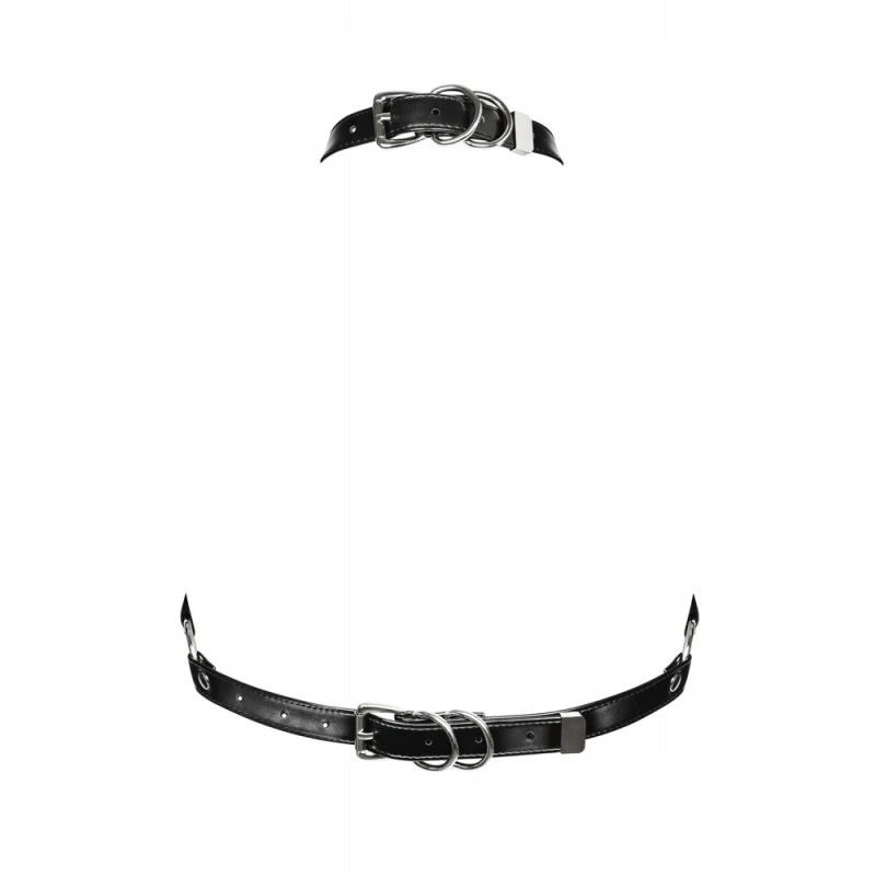 Obsessive Soutien-Gorge Ouvert Harnais A740 Noir 7 Obsessive Soutien-Gorge Ouvert Harnais A740 Noir – Image 5