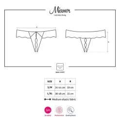 Obsessive String Ouvert Miamor 11 Obsessive String Ouvert Miamor -SexToys Soldes obsessive string ouvert miamor 4