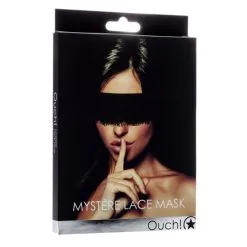 Ouch! Bandeau Mystère Lace Mask Noir -SexToys Soldes ouch bandeau mystere lace mask noir 2