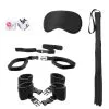 Ouch! Kit D'Attaches De Lit Bed Post -SexToys Soldes ouch bed post bindings restraint kit
