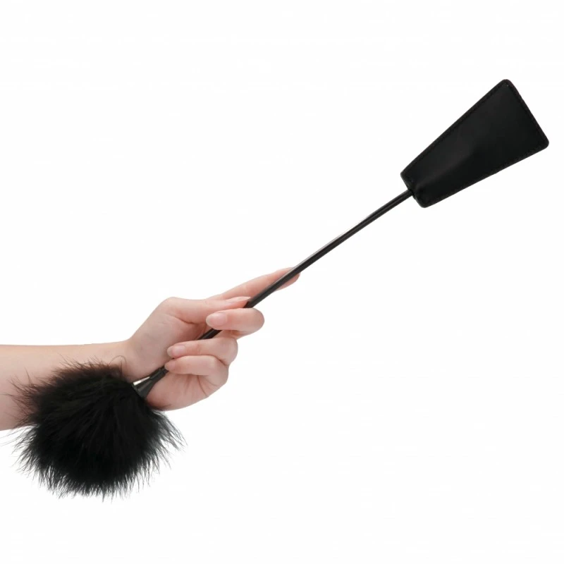 Ouch! Cravache Et Plumeau Noir 4 Ouch! Cravache Et Plumeau Noir – Image 2