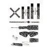 Ouch! Kit Bondage Graffiti Love Street Art Fashion 9 Pièces -SexToys Soldes ouch printed bondage kit love street art fashion