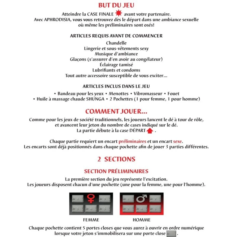 Ozze Jeu De Plateau Érotique Aphrodisia 4 Ozze Jeu De Plateau Érotique Aphrodisia – Image 2