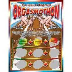 Ozze Jeu De Cartes à Gratter Orgasmothon La Course à L'Orgasme