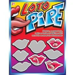Ozze Carte à Gratter Loto Pipe