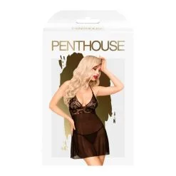 PENTHOUSE LINGERIE Nuisette Babydoll Bedtime Story Noire -SexToys Soldes penthouse lingerie nuisette babydoll bedtime story noire 2