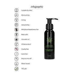 Pharmquests Lubrifiant Eau Cannabis Graines De Chanvre 100 Ml -SexToys Soldes pharmquests cannabis lubrifiant eau 100 ml 3