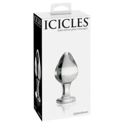 Pipedream Plug Anal En Verre Icicles N°25 -SexToys Soldes pipedream icicles no 25 2