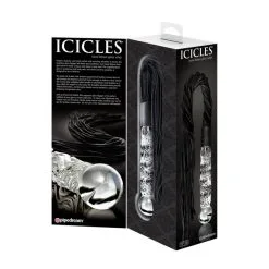Pipedream Martinet Et Dildo En Verre Icicles N°38 -SexToys Soldes pipedream icicles no 38 3