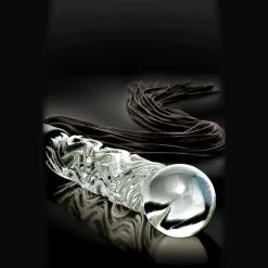 Pipedream Martinet Et Dildo En Verre Icicles N°38 -SexToys Soldes pipedream icicles no 38 5