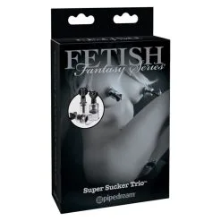 Pipedream Pompes à Tétons & Clitoris Super Suckers Trio Fetish Fantasy Series -SexToys Soldes pipedream pompes tetons clitoris super suckers trio 2
