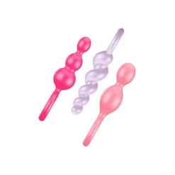 Kit 3 Satisfyer Plugs Anal Booty Call Colored -SexToys Soldes satisfyer booty call colored 2