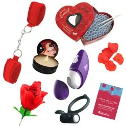 SexyAvenue Pack Saint-Valentin Pour Couple Hétérosexuel