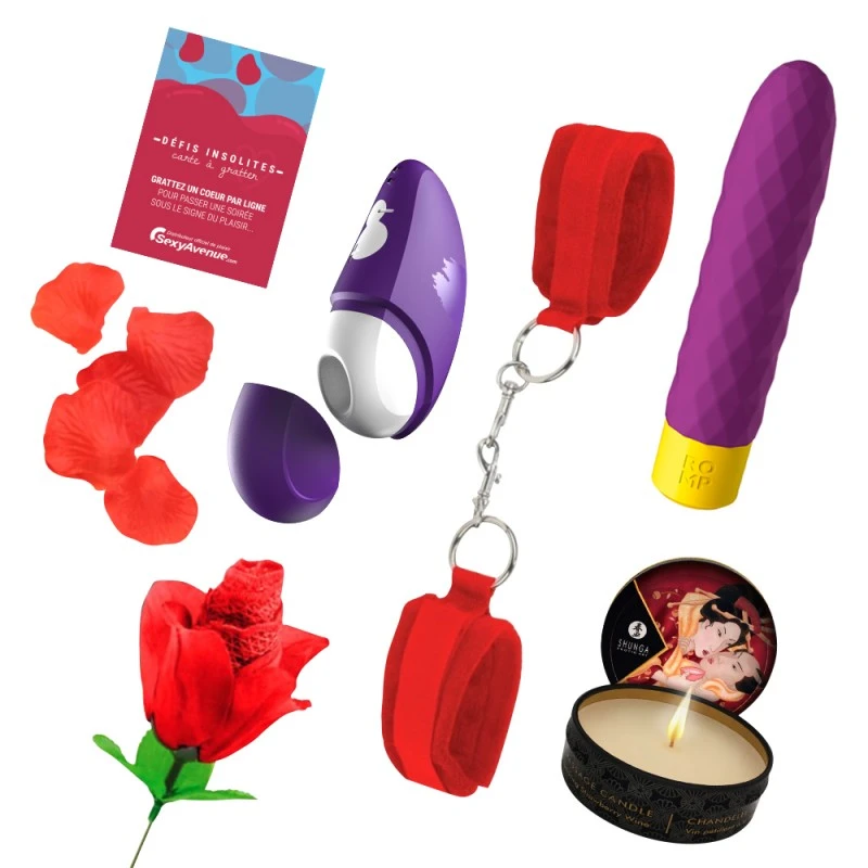 SexyAvenue Pack Saint-Valentin Pour Couple Lesbien 3 SexyAvenue Pack Saint-Valentin Pour Couple Lesbien