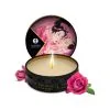 Shunga Mini Chandelle De Massage Pétales De Rose -SexToys Soldes shunga mini chandelle de massage petales de rose