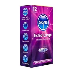 Préservatifs Skins Grande Taille Boîte De 12