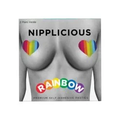 SPENCER FLEETWOOD Cache-Tétons Nipplicious Rainbow Coeur Et Bouche -SexToys Soldes spencer fleetwood cache tetons nipplicious rainbow 3