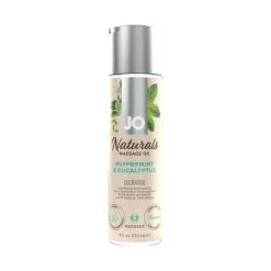 System Jo Huile De Massage Naturals Menthe Poivrée & Eucalyptus 120 Ml