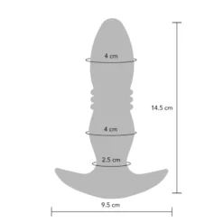 ToyJoy Plug Anal Vibrant Va-et-Vient The Tough Buttocks -SexToys Soldes toyjoy the tough plug anal vibrant va et vient 5