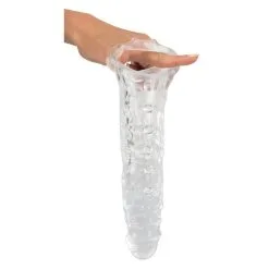 You 2 Toys Gaine à Pénis Crystal Skin Ball Strap -SexToys Soldes you 2 toys crystal skin penis sleeve with ball ring 3
