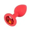 You 2 Toys Plug Anal Bijou Rouge Small ColorfulJOY -SexToys Soldes you2toys colorfuljoy plug anal bijou rouge s