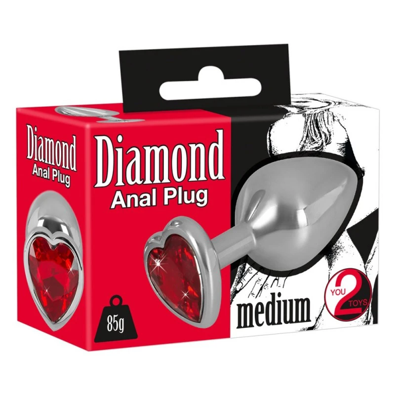You 2 Toys Plug Anal Diamond Medium 7 You 2 Toys Plug Anal Diamond Medium – Image 5